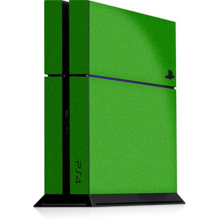 Playstation 4 Console Skin Faded Groen