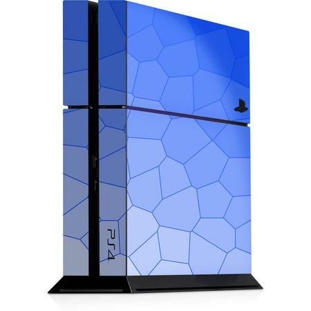Playstation 4 Console Sticker Bio Cells Blauw-PS4 Skin