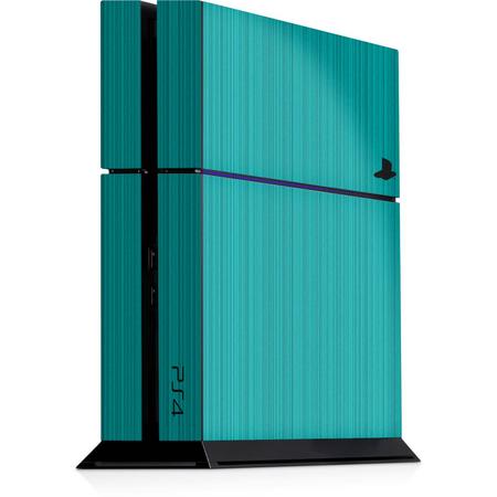 Playstation 4 Console Sticker Brushed LichtBlauw-PS4 Skin