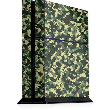Playstation 4 Console Sticker Camouflage Groen-PS4 Skin