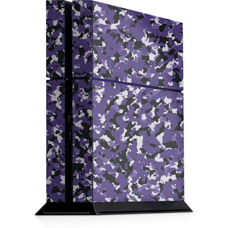 Playstation 4 Console Sticker Camouflage Paars-PS4 Skin