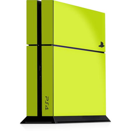 Playstation 4 Console Sticker Geel-PS4 Skin