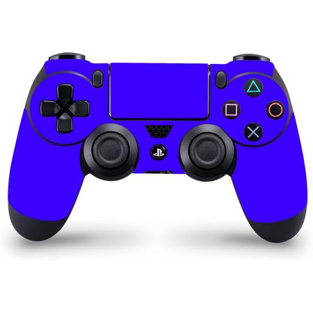 Playstation 4 Controller Skin Blauw- PS4 Controller Sticker