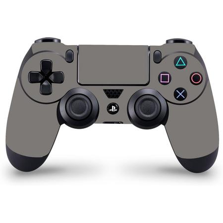 Playstation 4 Controller Skin Grijs- PS4 Controller Sticker