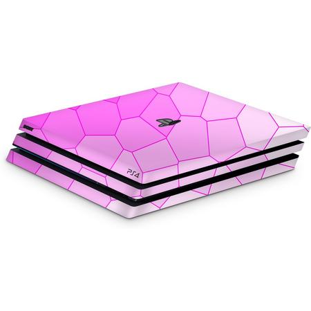 Playstation 4 Pro Console Skin Cell Roze