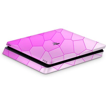 Playstation 4 Slim Console Skin Cell Roze