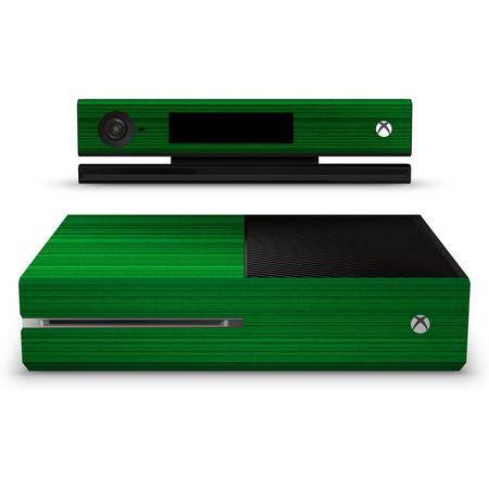 Xbox One Console Skin Brushed Groen
