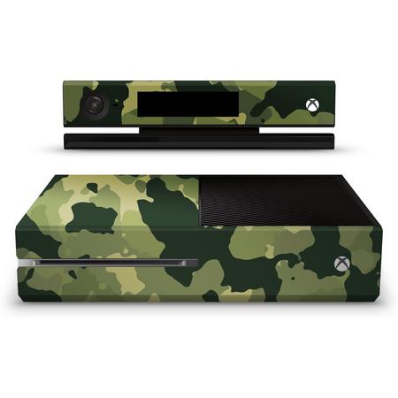 Xbox One Console Skin Camouflage Groen