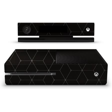 Xbox One Console Skin Hexagon Grijs