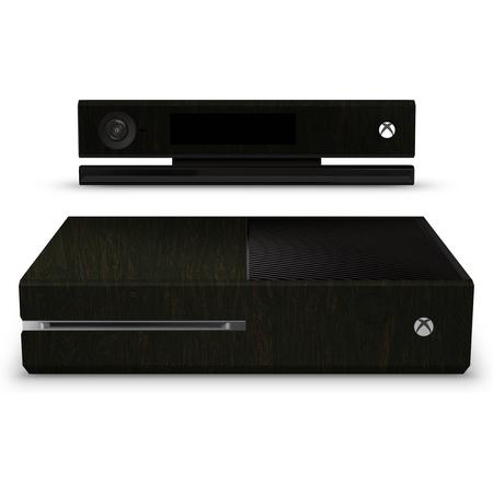 Xbox One Console Skin Wood Donker