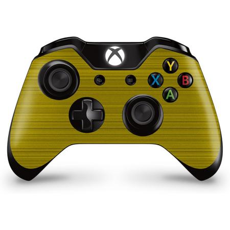 Xbox One Controller Skin Brushed Geel