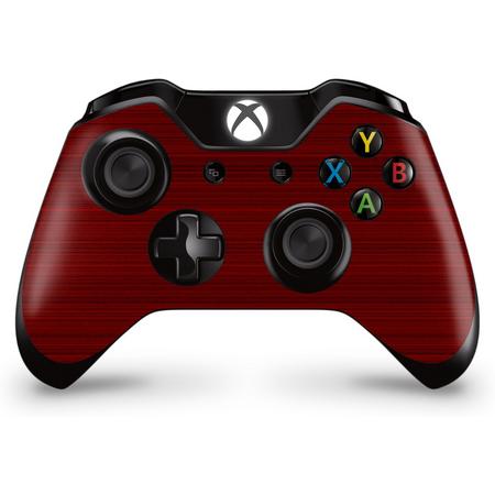 Xbox One Controller Skin Brushed Rood