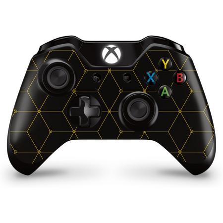 Xbox One Controller Skin Hexagon Geel