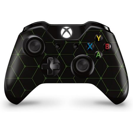 Xbox One Controller Skin Hexagon Groen