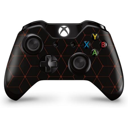 Xbox One Controller Skin Hexagon Oranje