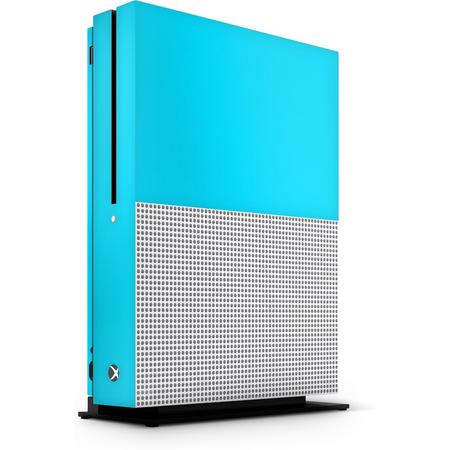 Xbox One S Console Skin Basic Blauw