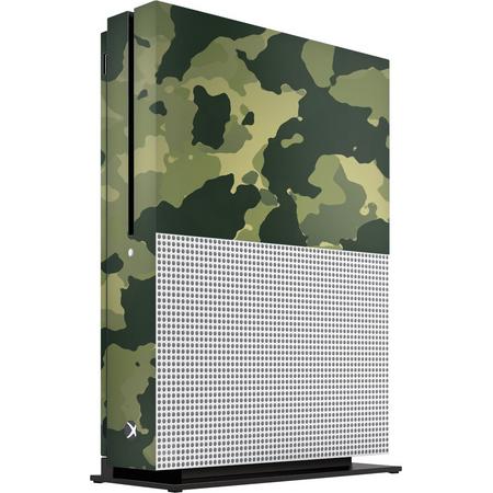 Xbox One S Console Skin Camouflage Groen