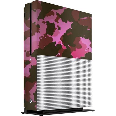 Xbox One S Console Skin Camouflage Roze
