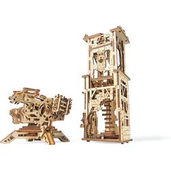UGears modelbouw hout Archballista toren