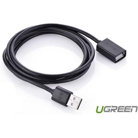 USB 2.0 Male to Female verlengkabel 3M zwart