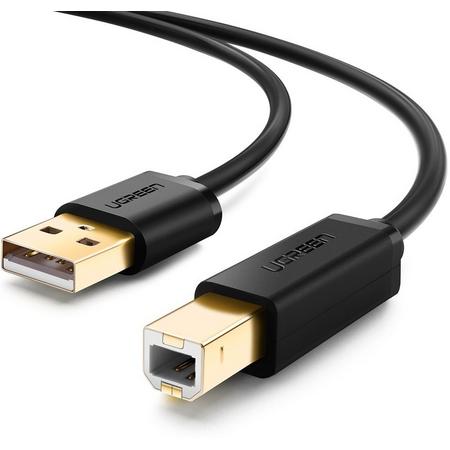 Ugreen 10350 1.5m USB A USB B Mannelijk Mannelijk Zwart USB-kabel