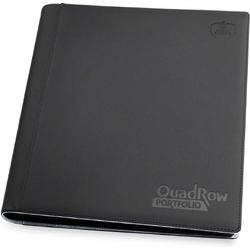 Ultimate Guard 12-Pocket QuadRow Portfolio XenoSkin Black