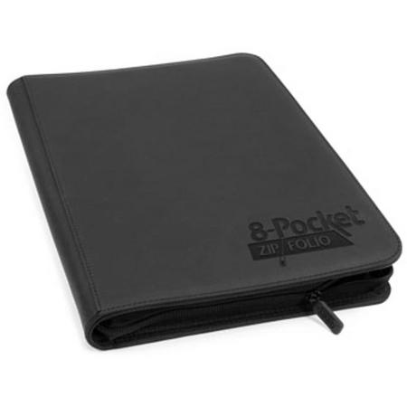 Ultimate Guard 8-Pocket ZipFolio XenoSkin Black