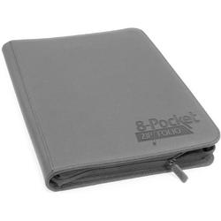   8-Pocket ZipFolio XenoSkin Grey