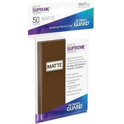 Ultimate Guard Supreme UX Sleeves Standard Size Matte Brown (50)
