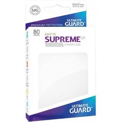 Ultimate Guard Supreme UX Sleeves Standard Size Matte White (80)