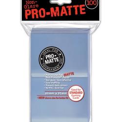 ULTRA PRO - Standard Deck Protector PRO-Matte Clear 100 Sleeves