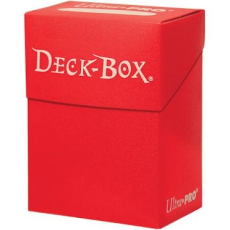 Deckbox Solid Red C30