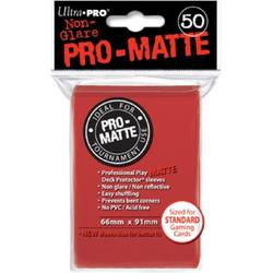 SLEEVES Pro-Matte Red d12