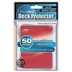 Standaard Deck protector Sleeves Red (50st)