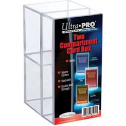 Ultra Pro - two compartment card box