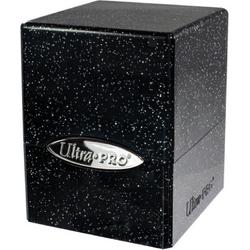 Ultra Pro Satin Cube Glitter Black Deck Box