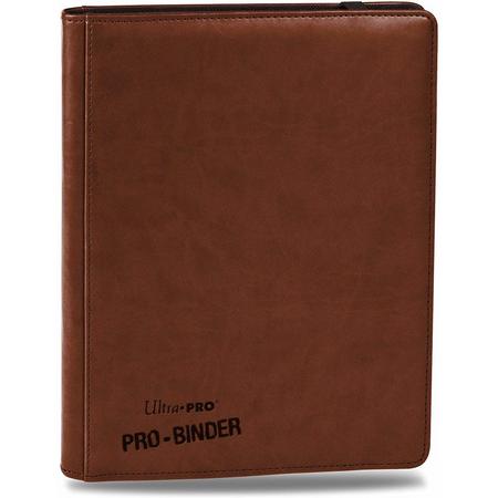 Pro-Binder Premium 9-pocket portfolio Brown