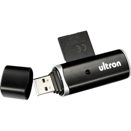 Ultron 72142 USB 2.0 Zwart geheugenkaartlezer