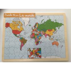 Ulysse Puzzle - World - 96 pcs