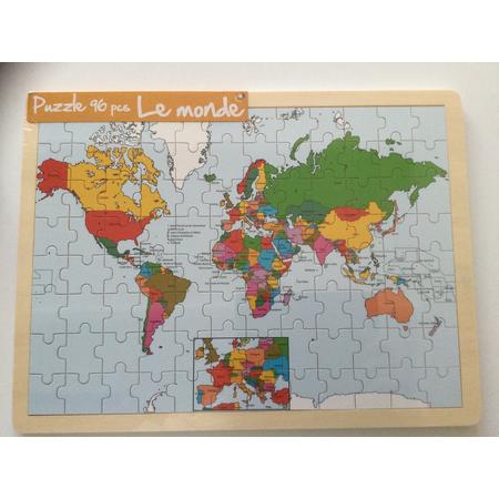Ulysse Puzzle - World - 96 pcs