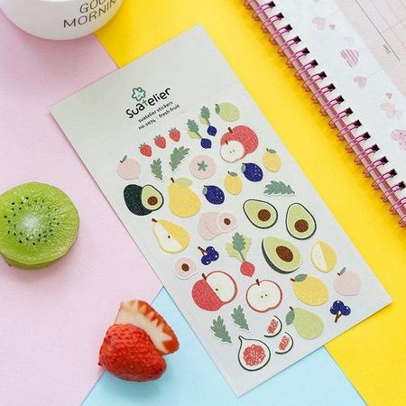 Fresh Fruits Levensstijl Leuke DIY Scrapbooking Dagboek Briefpapier Stickers