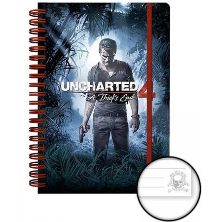Uncharted 4 Cover A5 Notitieboek