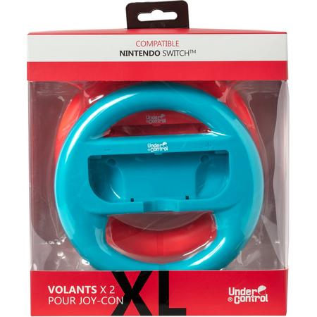 Under Control XL Racesturen Nintendo Switch 2 stuks - Blauw en Rood