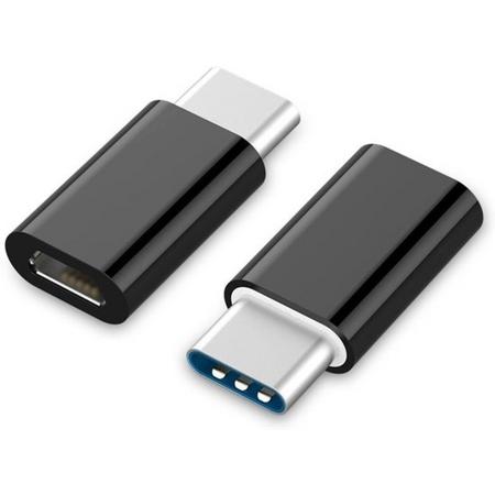 Micro USB naar USB C - converter - Android adapter - ZWART - Underdog Tech