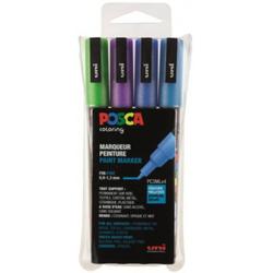 Uni Posca Stiften Sparkling colors PC3ML 0.9-1.3 mm lijn