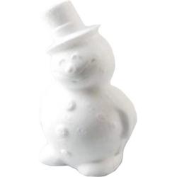Piepschuim sneeuwman - 17cm