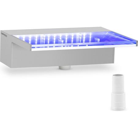 Blush douche - 120 cm - LED -verlichting - blauw / wit - 135 mm wateruitgang