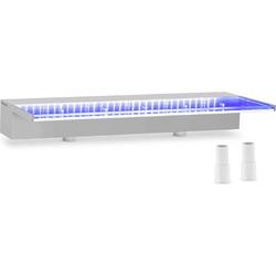 Blush douche - 60 cm - LED -verlichting - blauw / wit - 135 mm wateruitgang