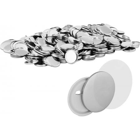 Uniprodo Button - Badge - Blanco Ø 32 mm - 1.000 stuks.
