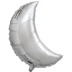 Unique Folieballon Maan Zilver 45 Cm